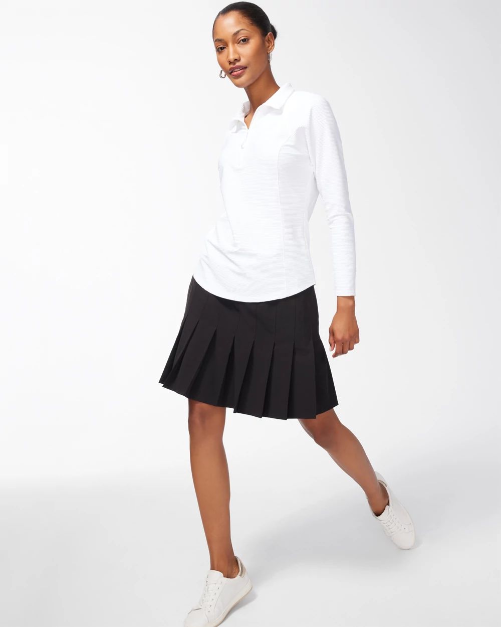 Zenergy® Mesh Detail Zip Pullover | Chico's